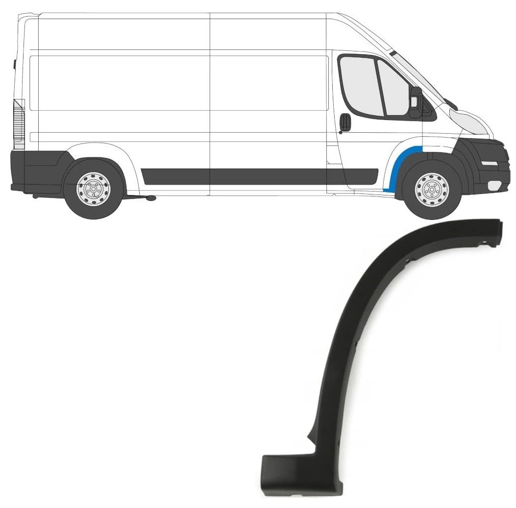 Süs Çıtası Ön Kapı Ön-Alt Sağ (Antrasit Gri) | DUCATO-3/4 product-img